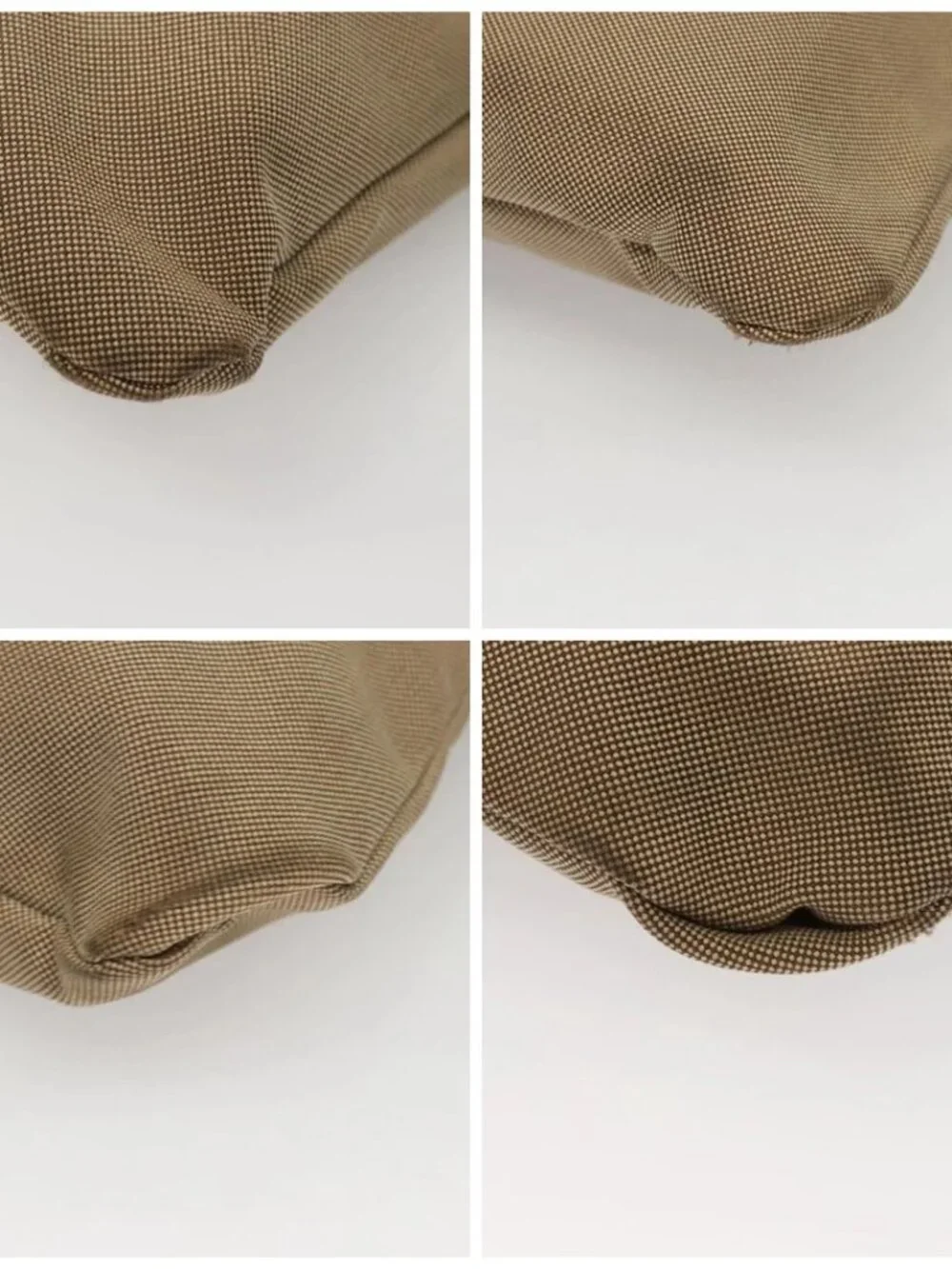 PRADA Shoulder Bag Canvas Beige Auth hk2410 - Picture 16 of 16